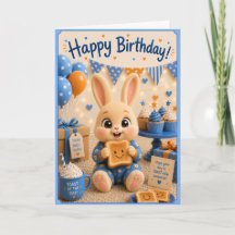 Feliz Cumpleaños Bunny con Toast de los Baby Bun B