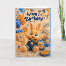 Feliz Cumpleaños Bunny con Toast de los Baby Bun B