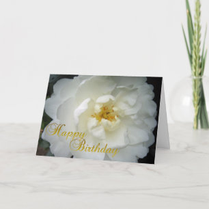 Tarjeta Feliz cumpleaños Camellia