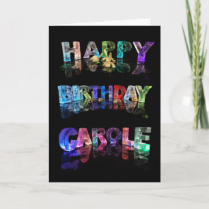 Tarjeta Feliz cumpleaños Carole Card