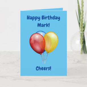 Tarjeta Feliz Cumpleaños Cheers Feliz Cumpleaños