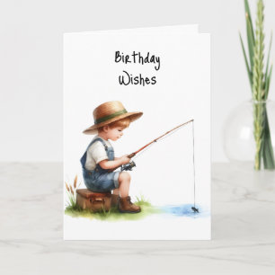 Tarjeta Feliz cumpleaños, chicos Reel Fun Deseos de cumple