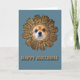 Tarjeta Feliz cumpleaños Chihuahua