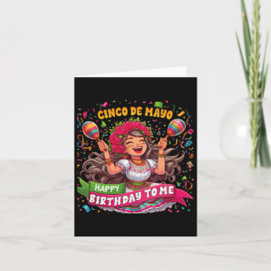 Tarjeta Feliz Cumpleaños Cinco De Mayo Para Mi Fiesta Mexi