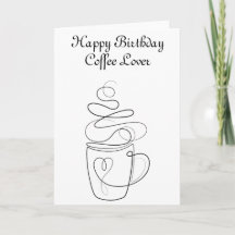 Feliz cumpleaños Coffee Lover