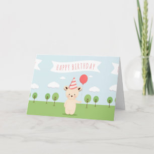 Tarjeta Feliz cumpleaños colorido