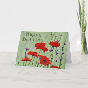 Tarjeta Feliz cumpleaños con los cachorros
