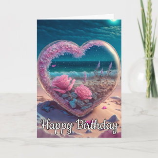 Tarjeta Feliz cumpleaños con mucho amor