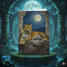 Feliz cumpleaños con tema de leopardo a mi esposo