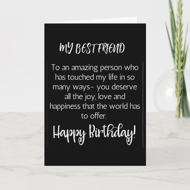 TARJETA ¡FELIZ CUMPLEAÑOS *COUSIN* Y AMIGO POR LA VIDA! (Anverso)