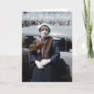 Tarjeta Feliz cumpleaños Dahling Diva