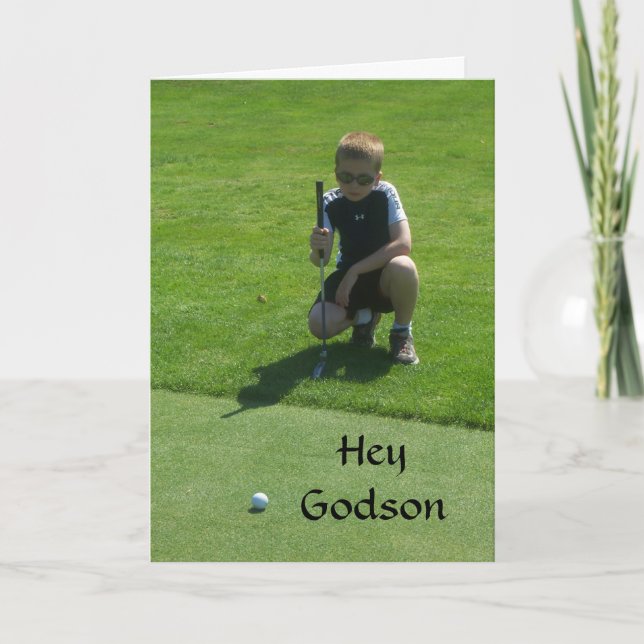 TARJETA FELIZ CUMPLEAÑOS DE BOCA *TARJETA DE GODSON* (Anverso)