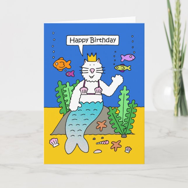 Tarjeta Feliz cumpleaños de la criada (Anverso)