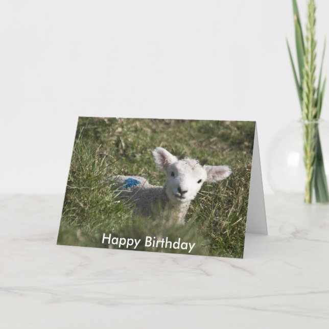 Tarjeta Feliz cumpleaños de mi parte a ewe (Anverso)