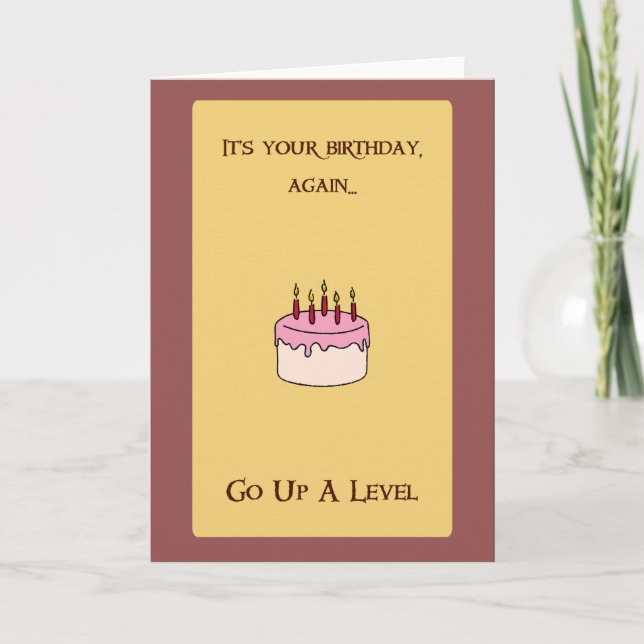 Tarjeta ¡Feliz cumpleaños de Munchkin! (Anverso)