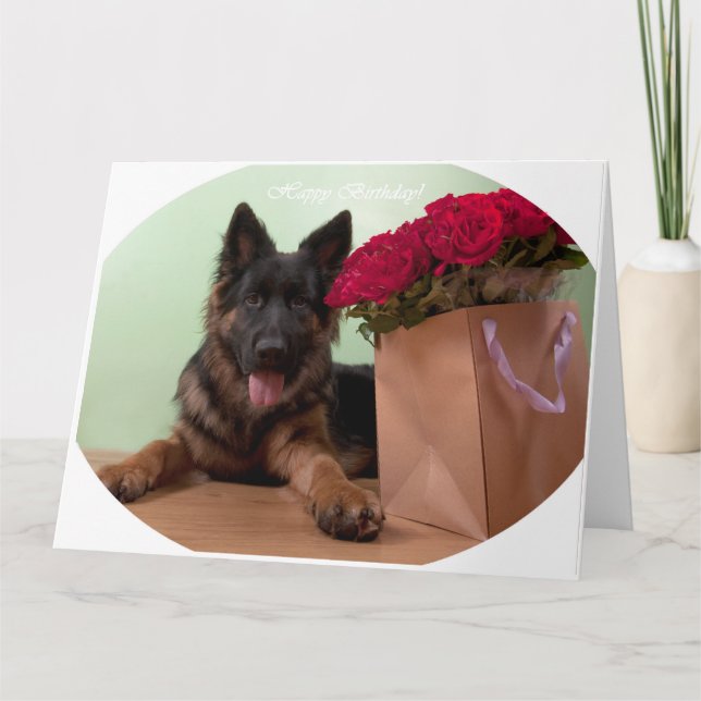 Tarjeta Feliz cumpleaños de parte de Max (Anverso)