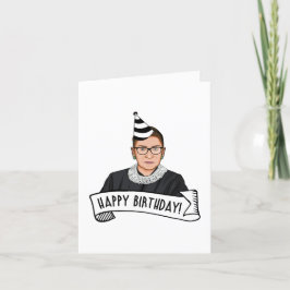 Tarjeta Feliz Cumpleaños de Ruth Bader Ginsburg