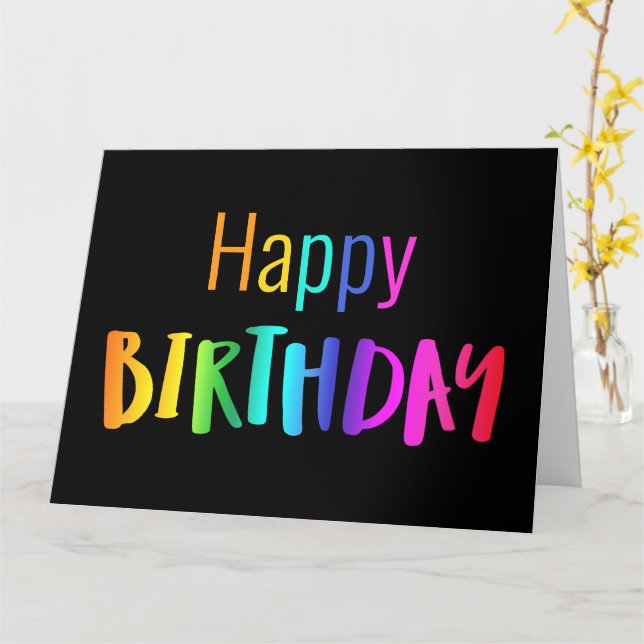 Tarjeta Feliz Cumpleaños De Todos Los Guay Birthday Card (flor amarilla)