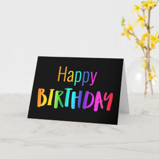 Tarjeta Feliz Cumpleaños De Todos Los Guay Birthday Card
