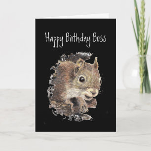 Tarjeta Feliz cumpleaños, de todos los surtidos de nueces 
