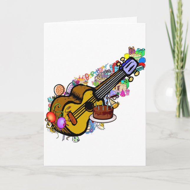 Tarjeta ¡Feliz cumpleaños de Uke! (Anverso)