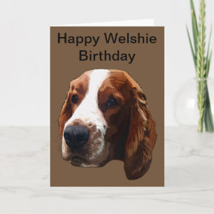 Tarjeta Feliz cumpleaños de Welshie
