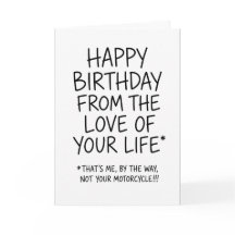 Feliz cumpleaños del amor de tu vida divertida mot