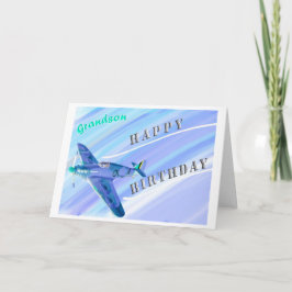 Tarjeta ¡Feliz cumpleaños del nieto…!