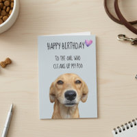 Feliz Cumpleaños Desde El Perro Humor Divertido