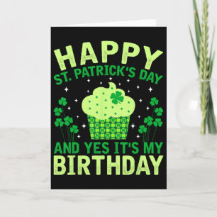 Tarjeta Feliz cumpleaños día de San Patricio mujeres de Sa