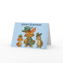 Feliz Cumpleaños Divertida Entrega De Animales De