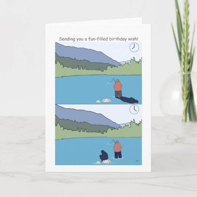 Tarjeta Feliz cumpleaños, divertida Personalizado de las t (Anverso)