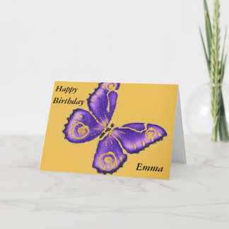 Tarjeta Feliz cumpleaños, Emma