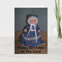 Feliz Cumpleaños- En el Señor, por la señora que g