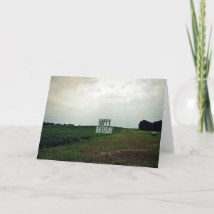 Tarjeta Feliz Cumpleaños Farmer