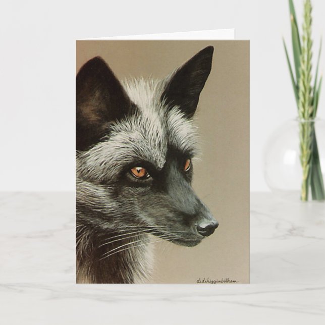 Tarjeta Feliz cumpleaños Foxy Lady (Anverso)