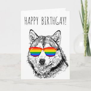 Tarjeta Feliz Cumpleaños Gay