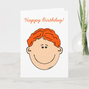 Tarjeta Feliz cumpleaños Ginger Nut Friend o relación