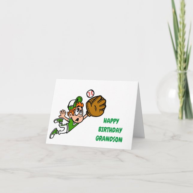 TARJETA FELIZ CUMPLEAÑOS ****GRANDSON*** (Anverso)