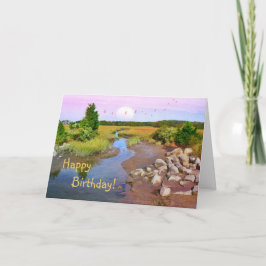 Tarjeta Feliz cumpleaños Hammonasset Beach