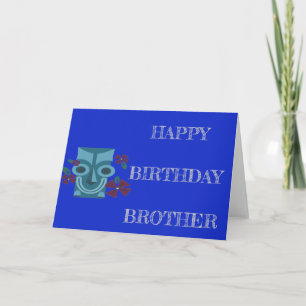 Tarjeta Feliz cumpleaños hermano