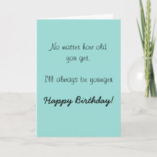 Tarjeta Feliz cumpleaños hermano hermano hermano mayor Hum