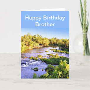 Tarjeta Feliz Cumpleaños Hermano Shoal Creek Missouri Tarj