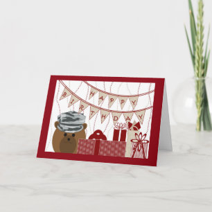 Tarjeta ¡Feliz cumpleaños, héroe activo de la Fuerza Aérea