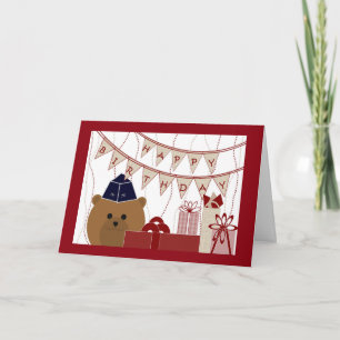 Tarjeta ¡Feliz cumpleaños, héroe de la Fuerza Aérea!