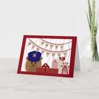 Tarjeta ¡Feliz cumpleaños, héroe del guardacostas!