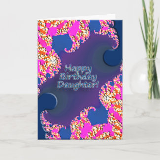 Tarjeta ¡Feliz cumpleaños, hija!