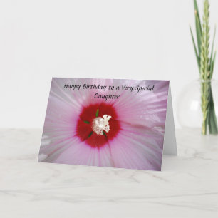 Tarjeta Feliz cumpleaños, hija