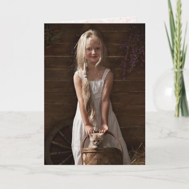 Tarjeta Feliz cumpleaños, hija (Anverso)