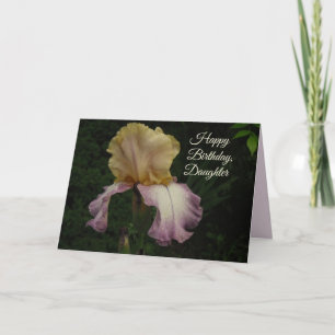 Tarjeta Feliz cumpleaños hija Iris Photo